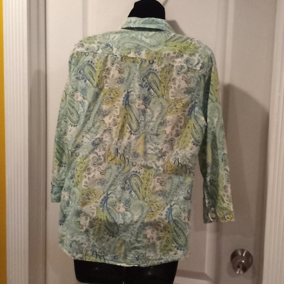JCP Silk Blend Blouse - Picture 4 of 5